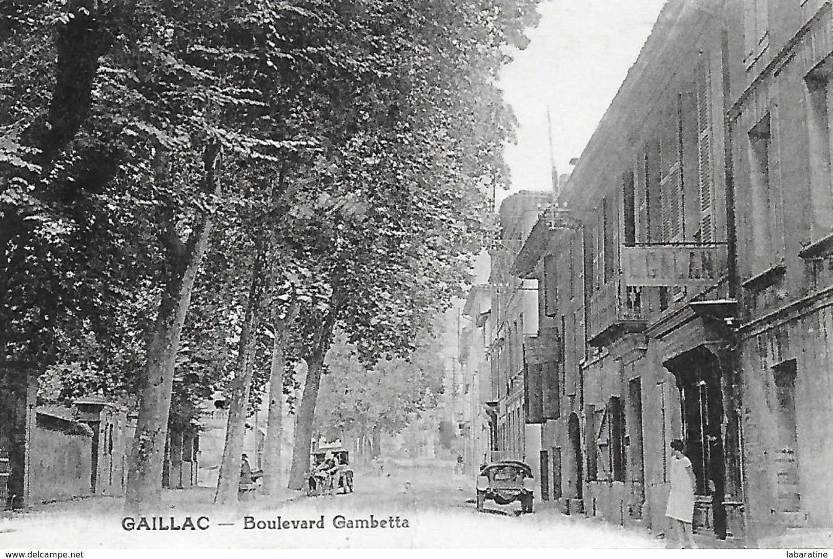 81)   GAILLAC  -  Boulevard Gambetta - Gaillac