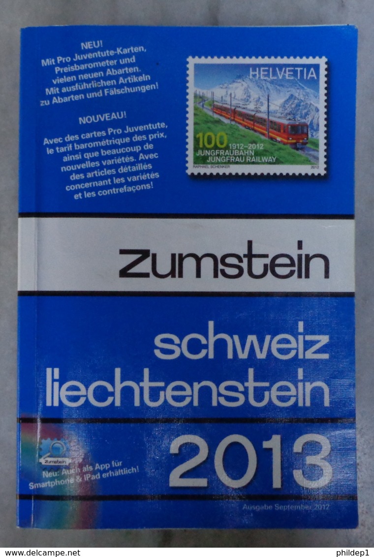 Catalogue Suisse De Timbres Postes De 2013 - Suisse