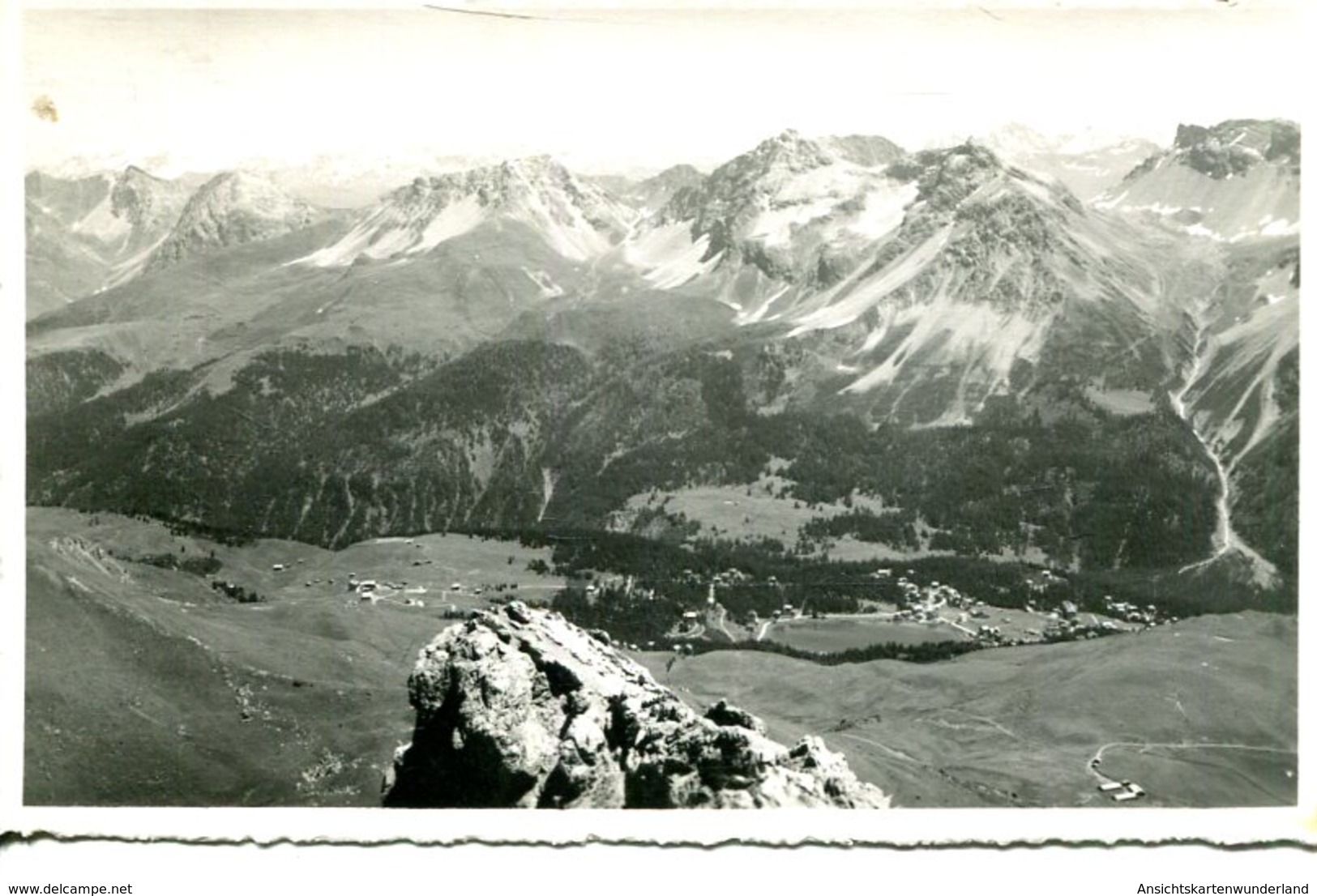 Arosa - Sicht Ab Weisshorn Gegen Furkagruppe  (007609) - Arosa