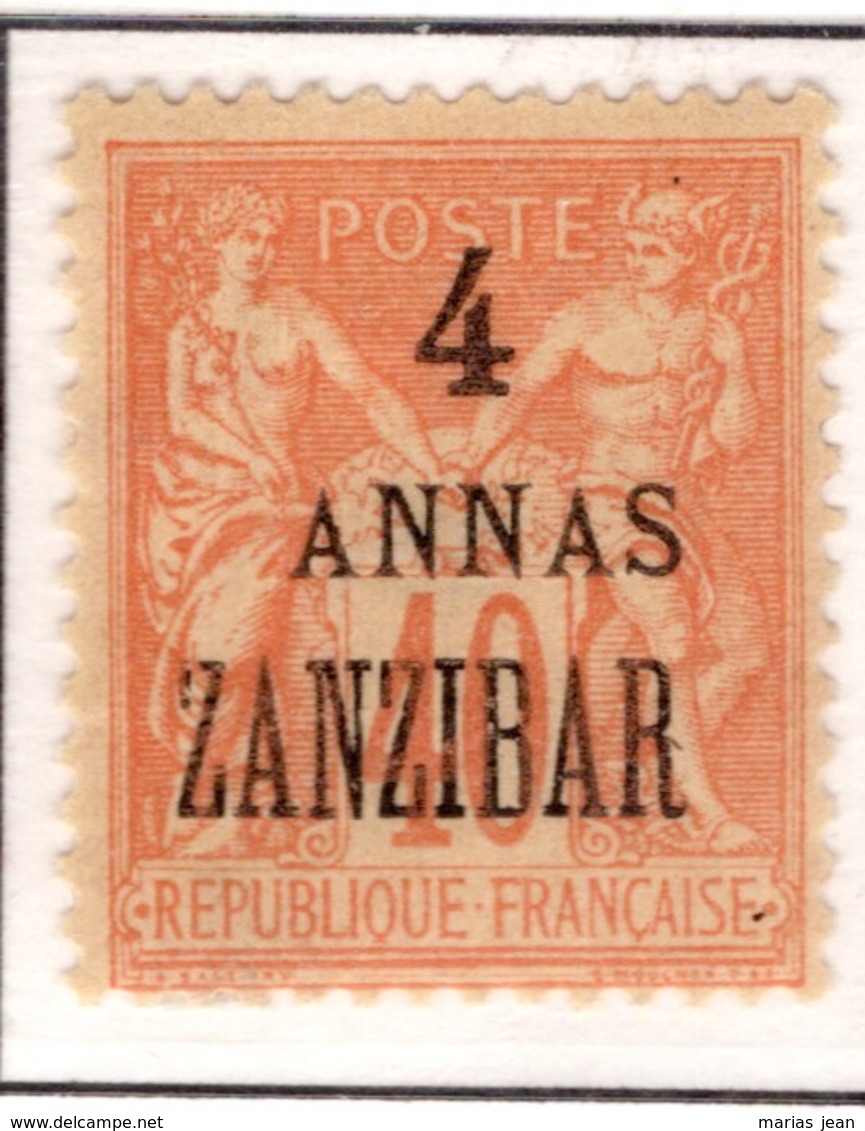 Ex Colonie Française  *  Zanzibar *  Poste  26  N* - Nuovi