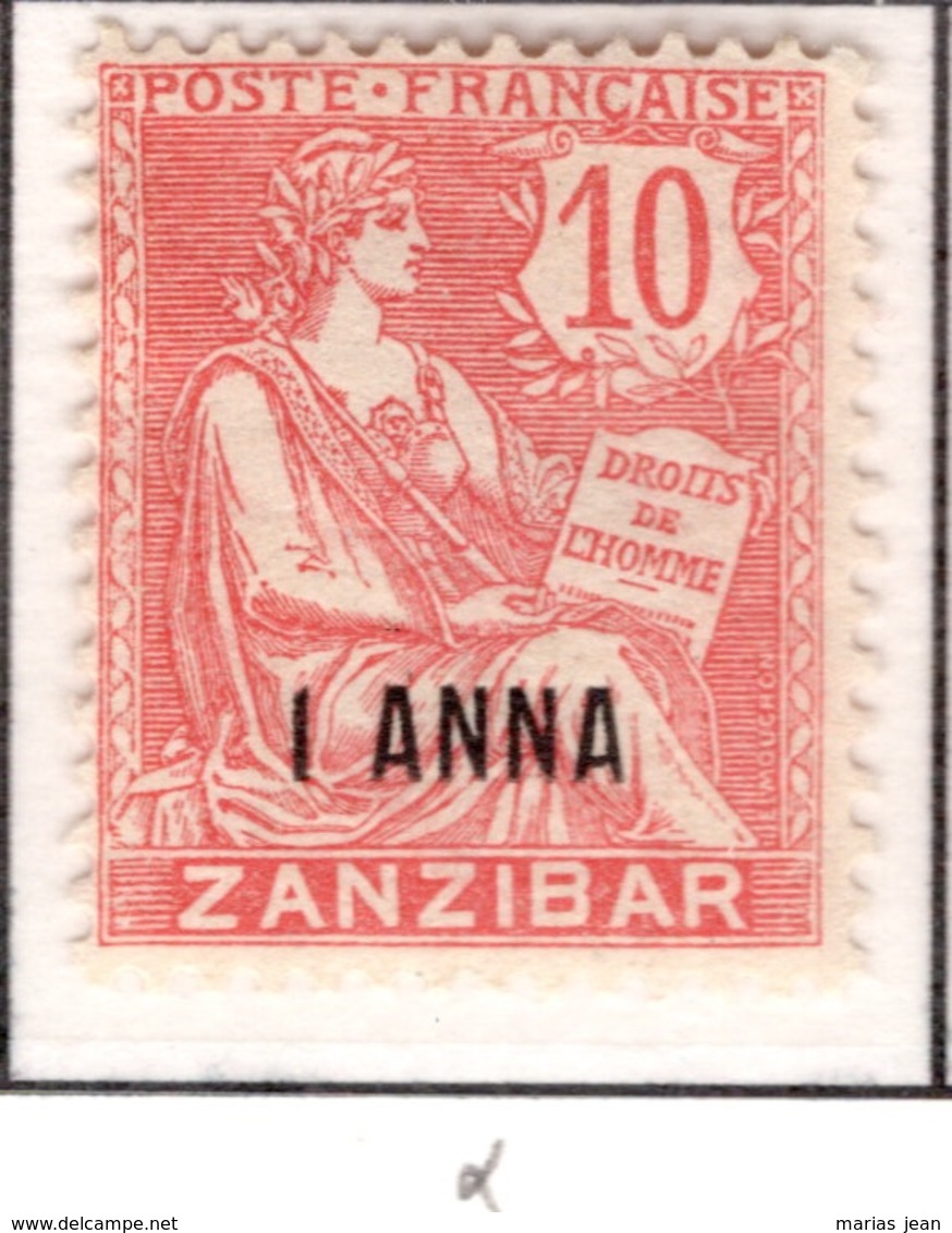 Ex Colonie Française  *  Zanzibar *  Poste  48  N* - Nuovi