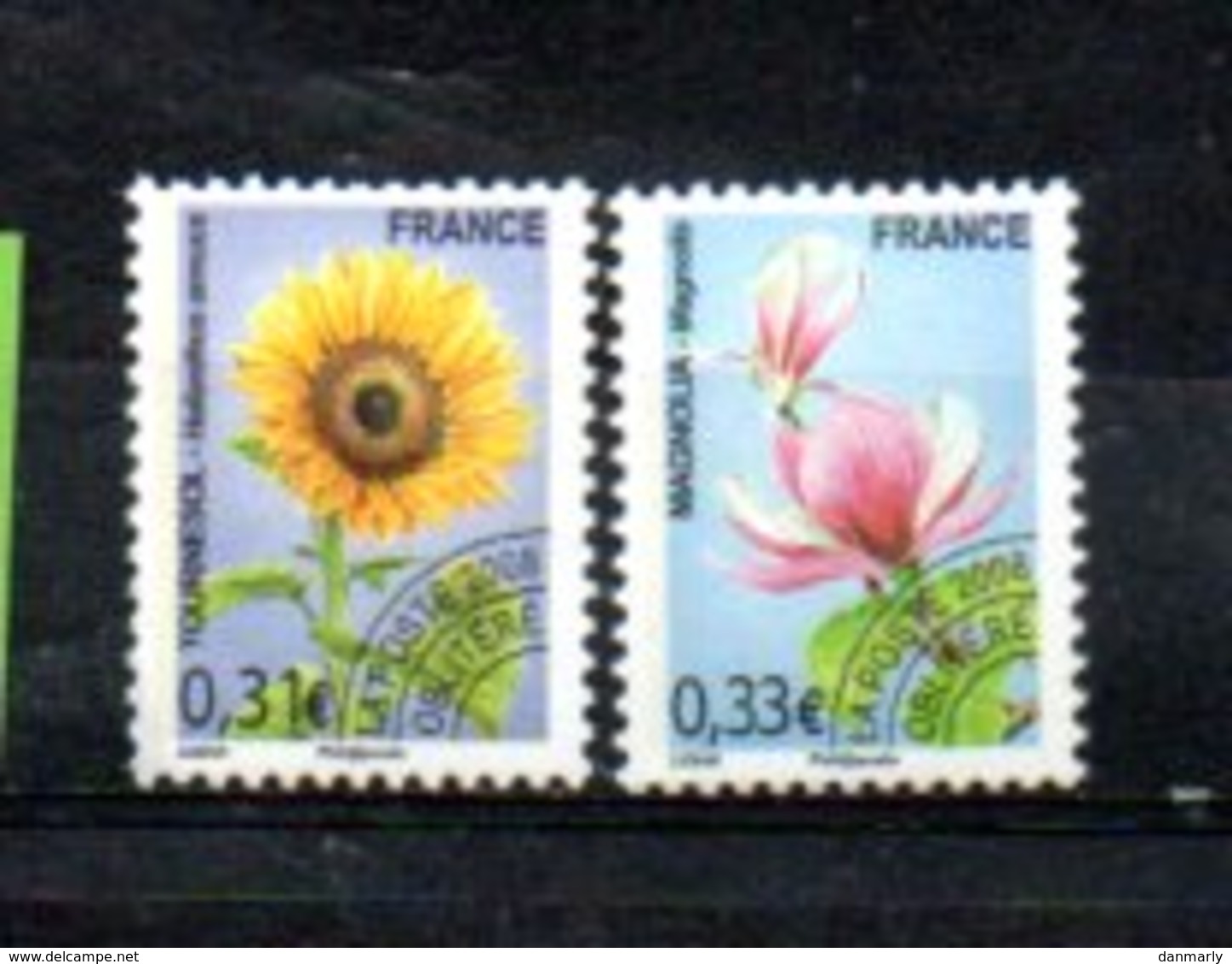 France 2005  : Préoblitéré Y&T** N° 257-258 " Fleurs" - 1989-2008