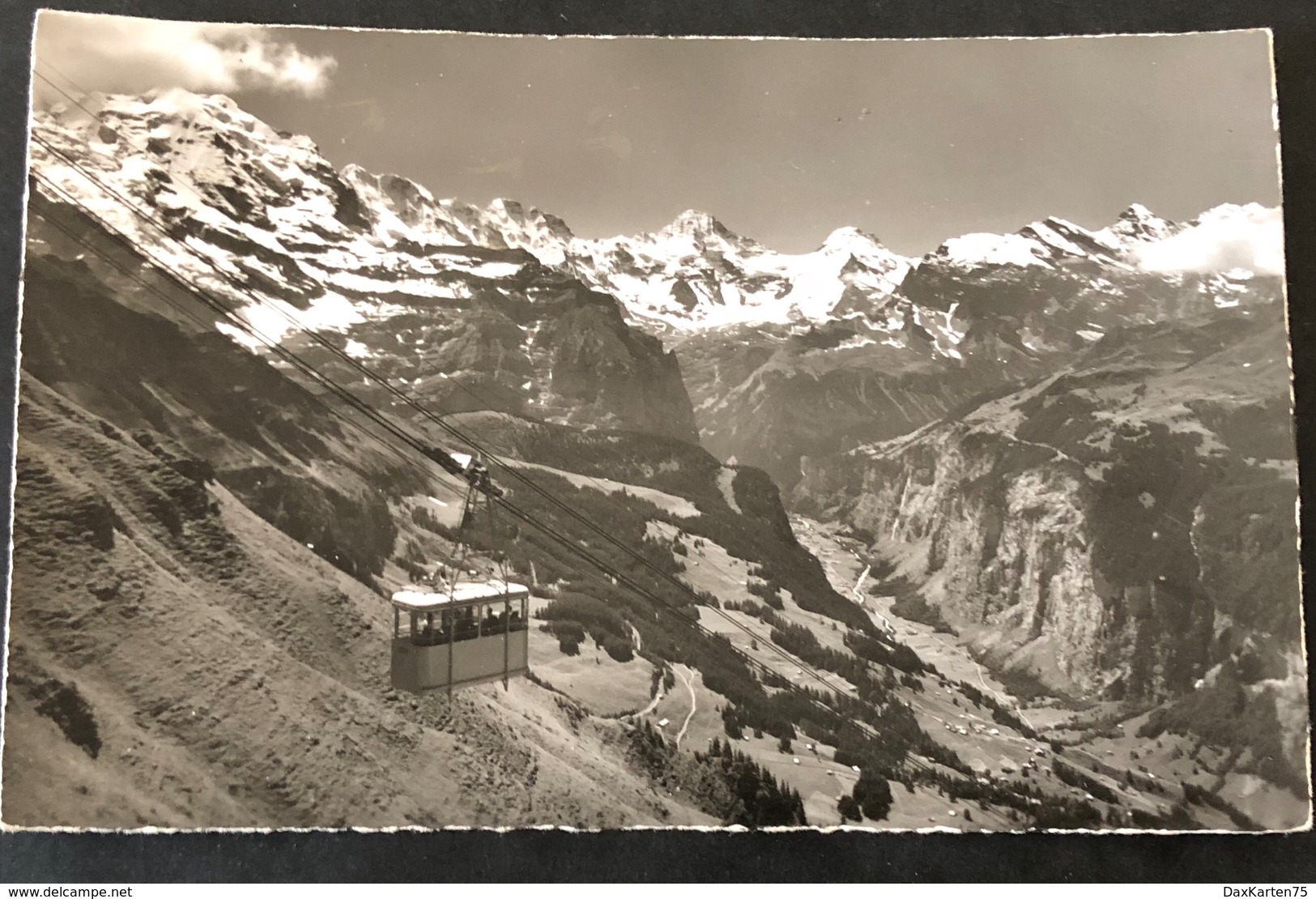 Luftseilbahn Wengen-Männlichen/Photo Gyger Adelboden - Adelboden