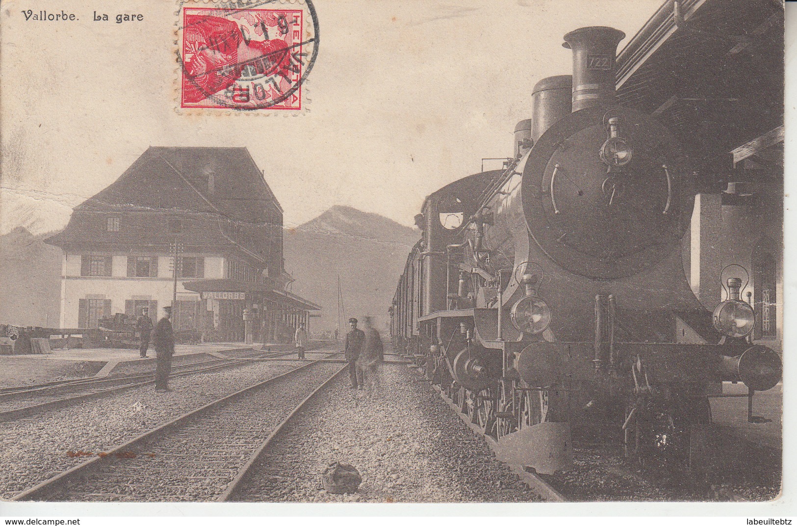 VALLORBE - La Gare ( ETAT ) - Orbe