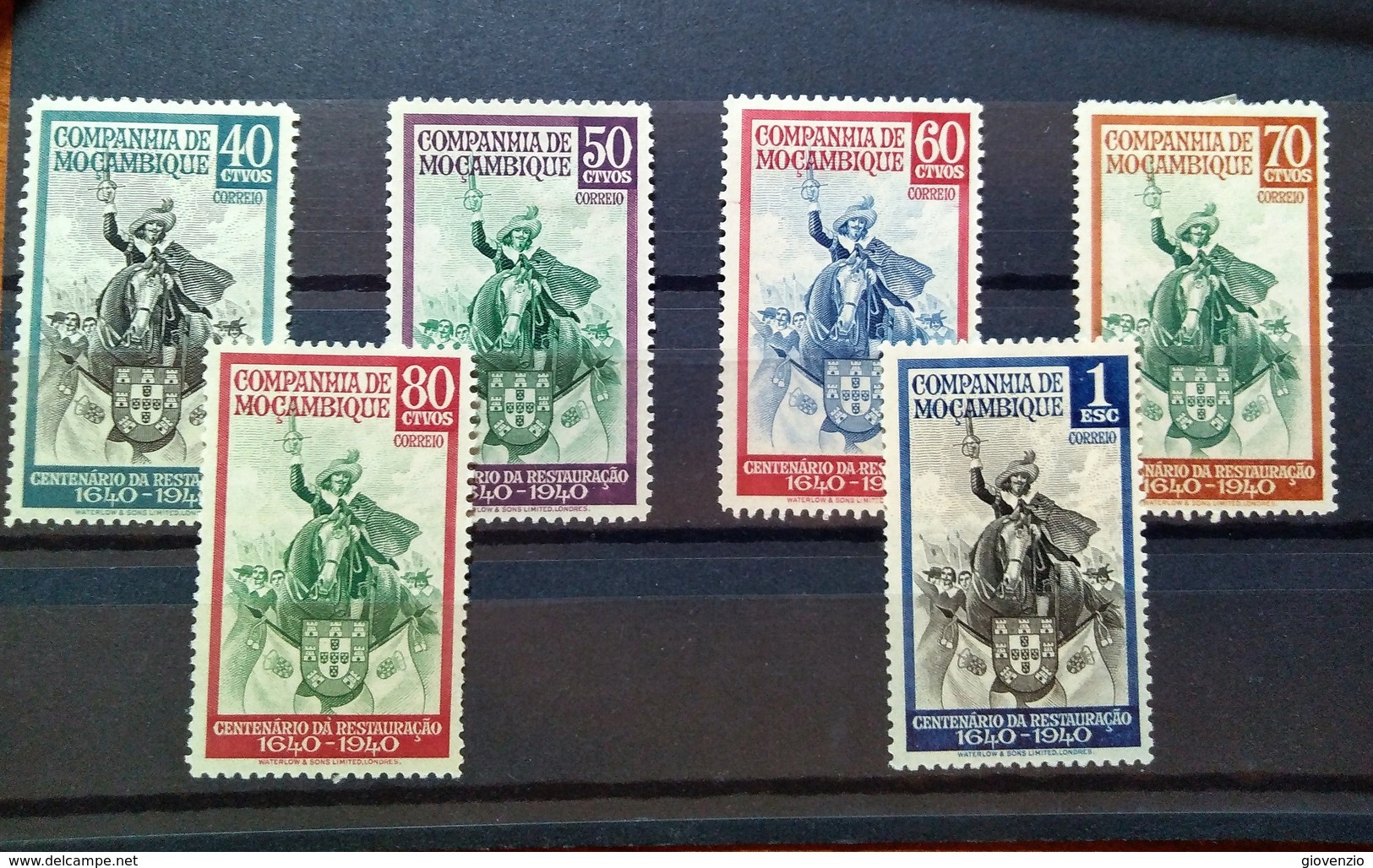 MOZAMBICO COMPANHIA DE MOZAMBIQUE SET MINT - Mozambico