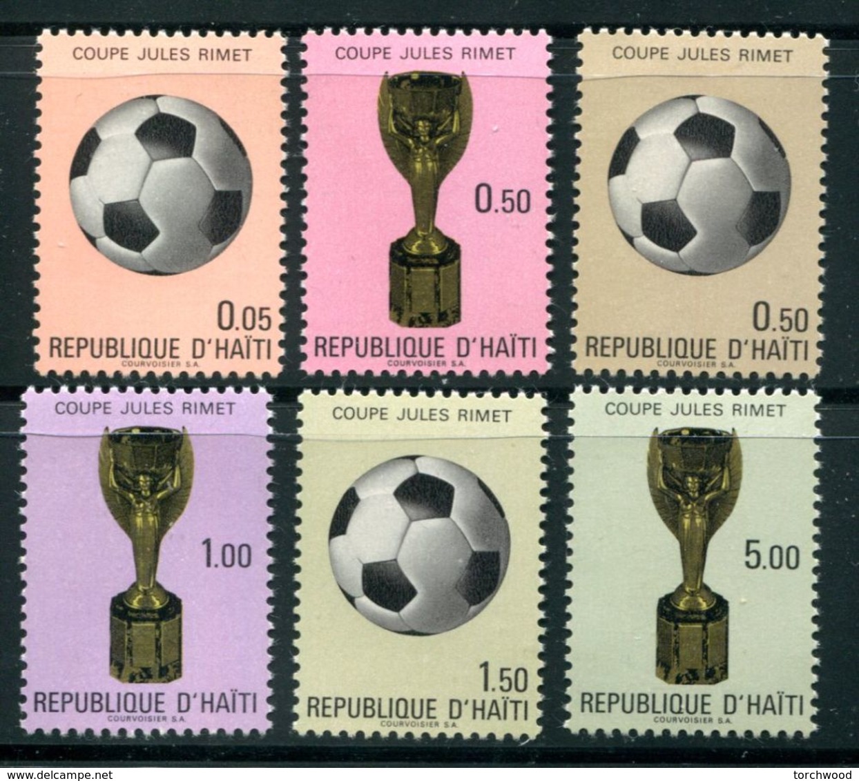 Haiti  SC# 649-54 Complete Set Vlh - Haïti