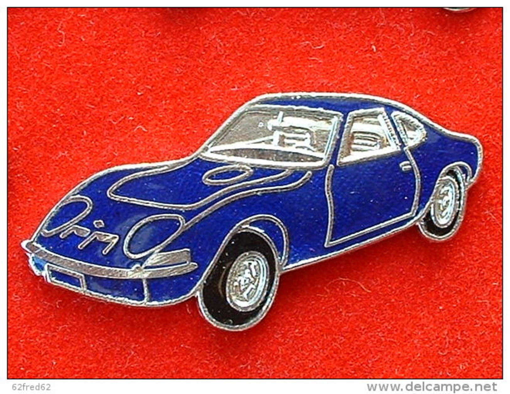 PIN'S OPEL GT 1900 - BLEU FONCE  - EMAIL - Opel