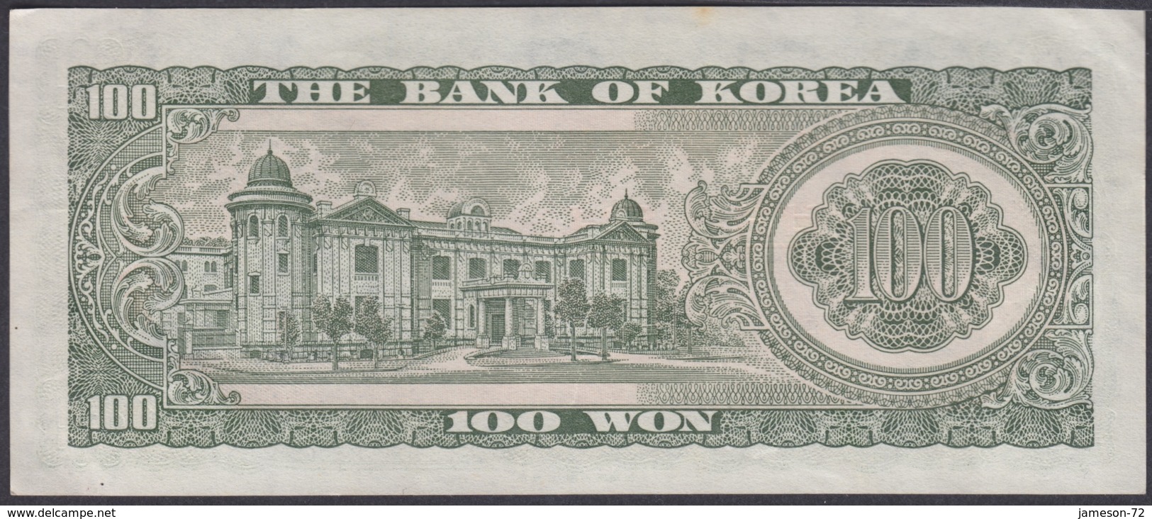 KOREA - 100 Won ND (1965) P# 38 - Edelweiss Coins - Corea Del Sur