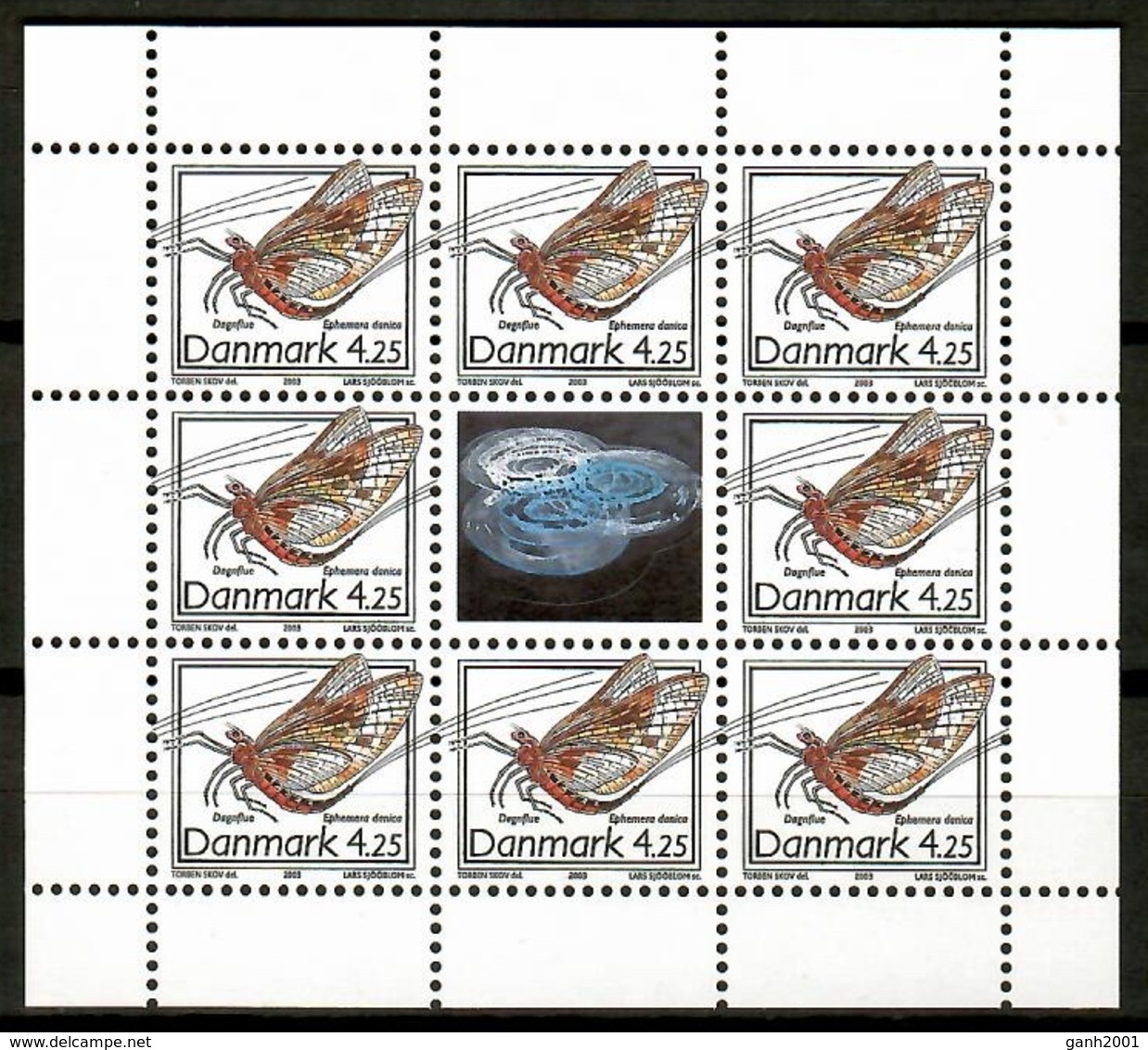 Denmark 2003 Dinamarca / Rare Insect MNH Insectos Insekten / Kf03  18-42 - Autres & Non Classés