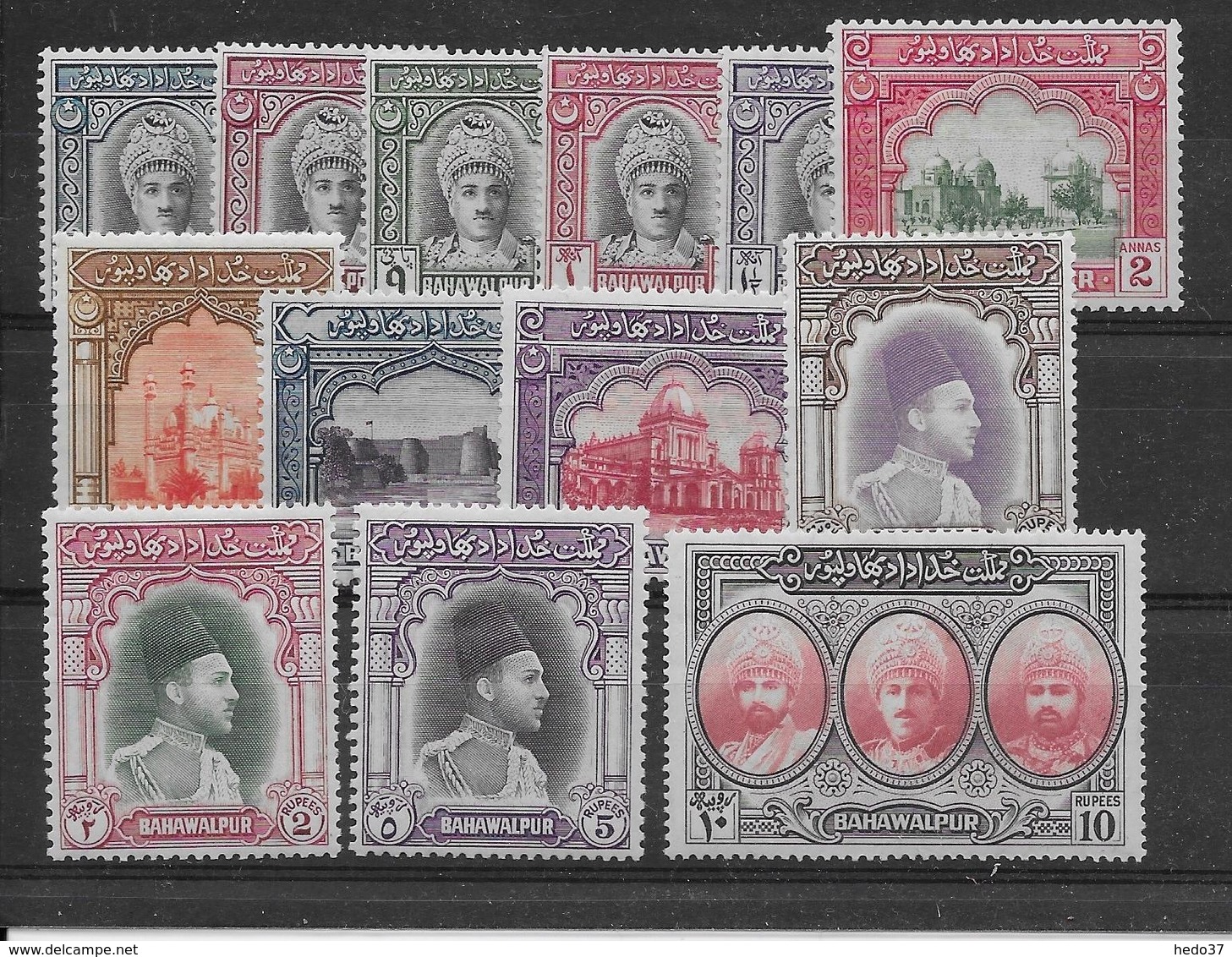 Inde Bahawalpur N°2/15 Sauf 11 - Neuf ** Sans Charnière - TB - Bahawalpur