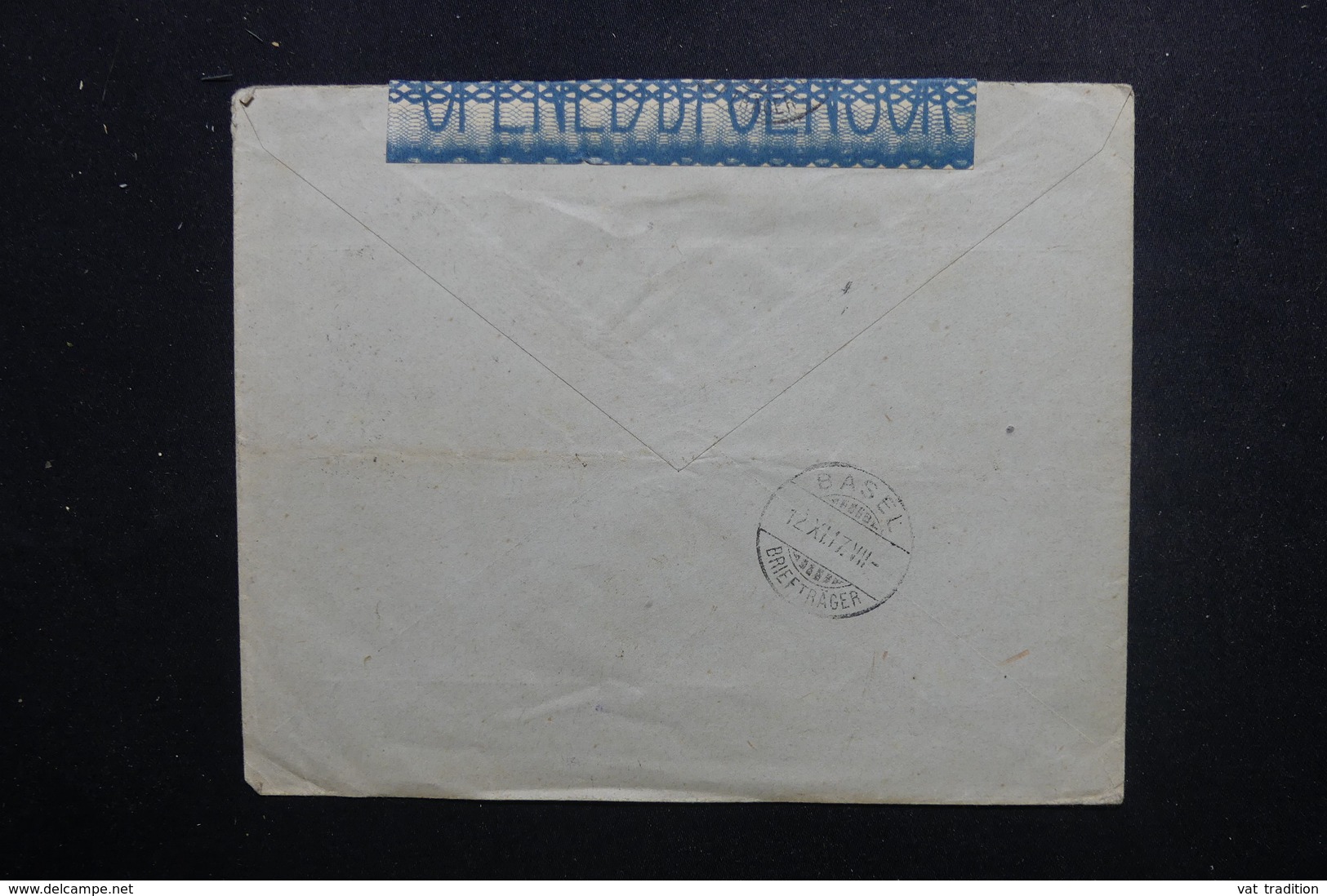 EGYPTE - Enveloppe Commerciale Du Caire Pour La Suisse En 1917 Avec Contrôle Postal - L 48506 - 1915-1921 Protectorat Britannique