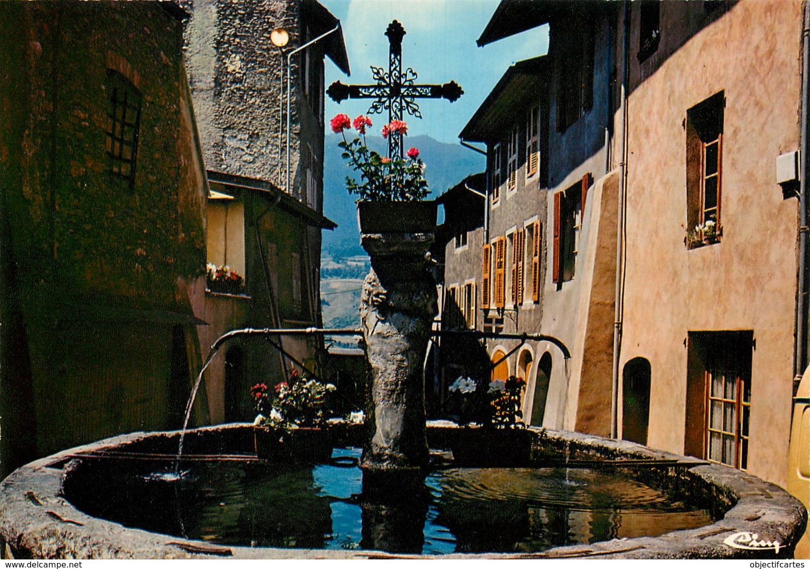 Conflans Albertville  La Fontaine Pittoresque  3   (scan Recto-verso)MA2288Ter - Albertville