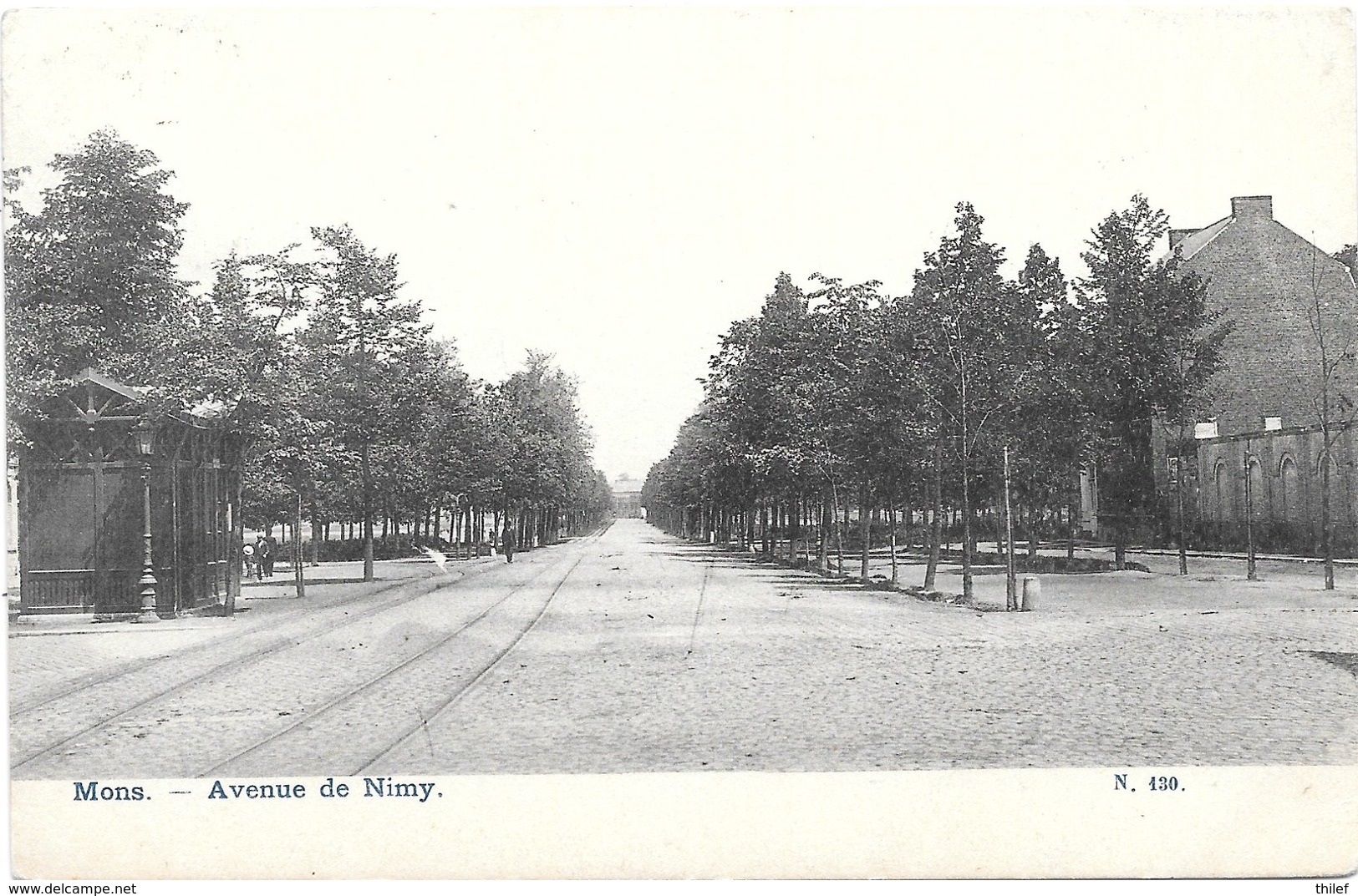 Mons NA59: Avenue De Nimy 1906 - Mons