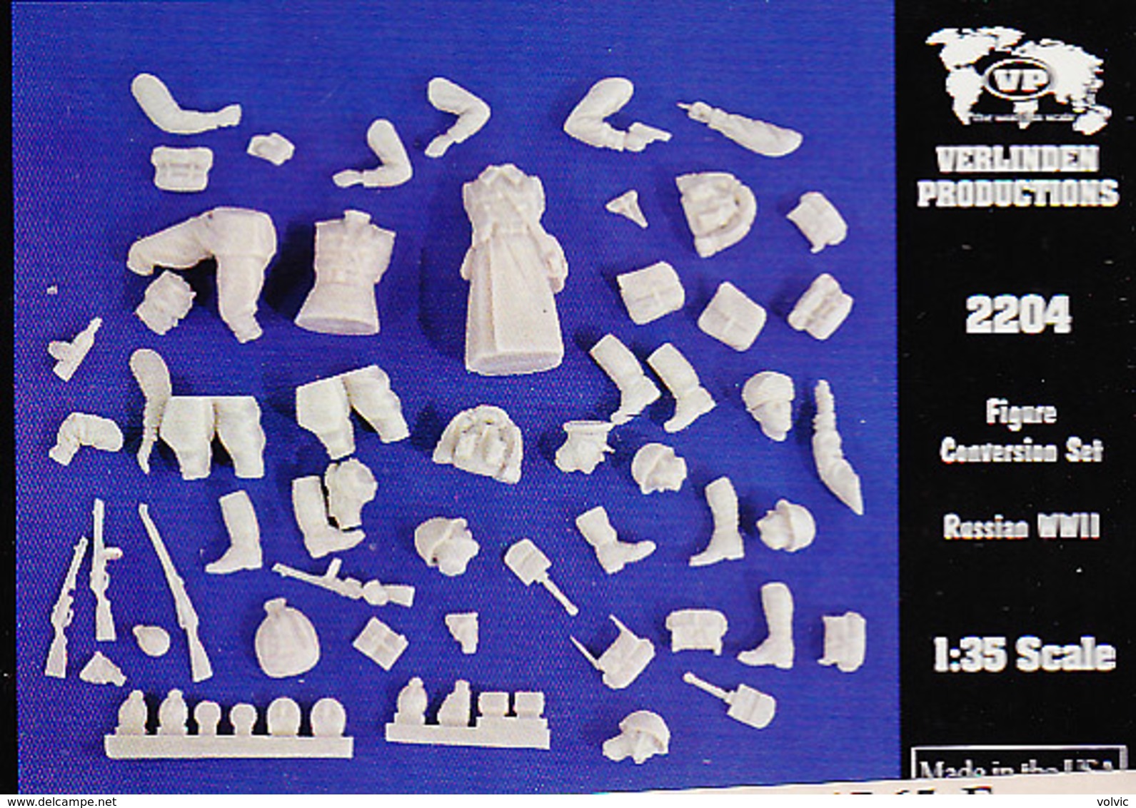 - VERLINDEN - Figure Conversion Set - Russian WWII   - 1/35°- Réf 2204 - Figurines