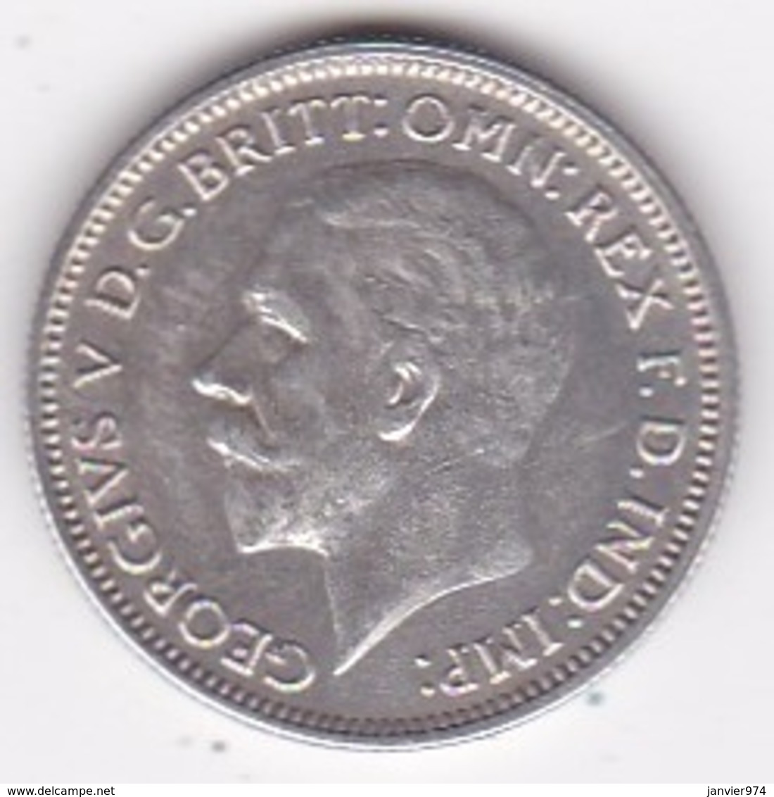 Grande Bretagne. 6 Pence 1936. George V, En Argent - H. 6 Pence