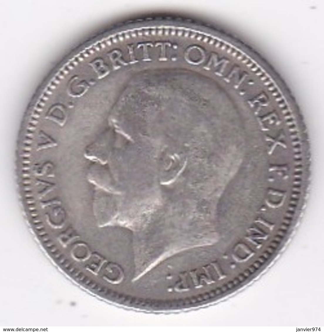 Grande Bretagne. 6 Pence 1929. George V, En Argent - H. 6 Pence