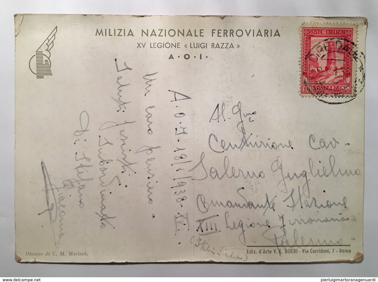 30041 Milizia Nazionale Ferroviaria - XV Legione Ferroviaria - Patriotiques