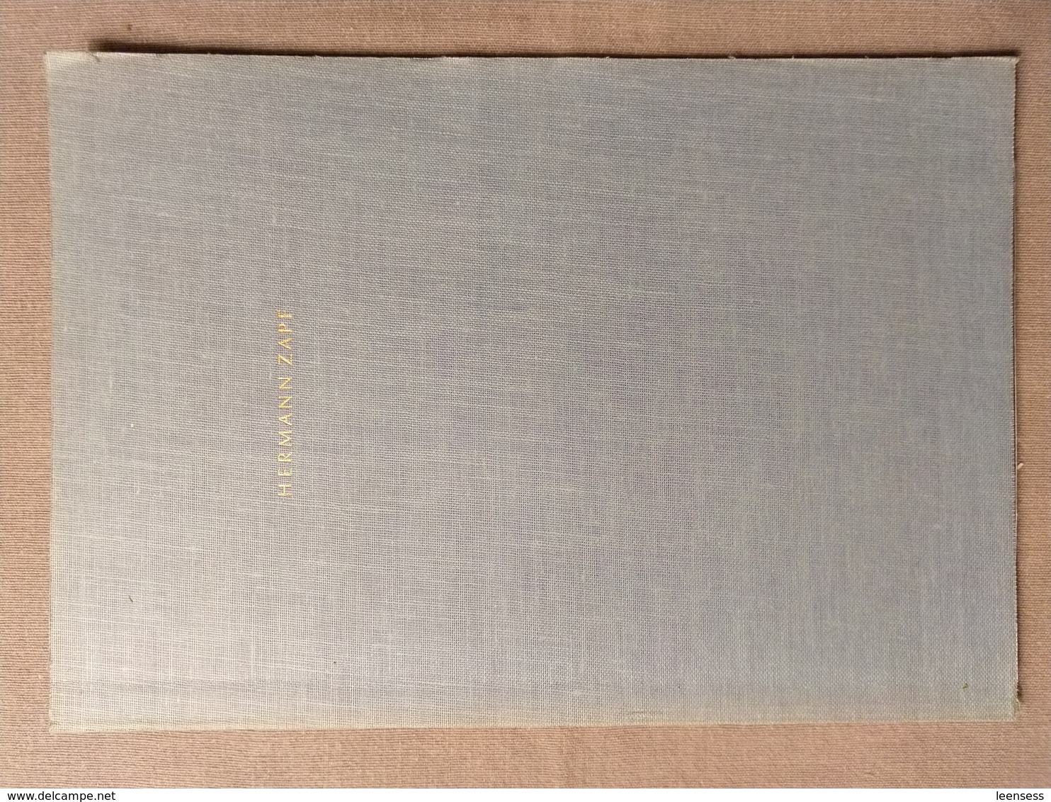 Koninklijke Bibliotheek Van Belgie; Hermann Zapf; Schrift-en Drukkunst; Catalogus Tentoonstelling 1962 - Andere & Zonder Classificatie