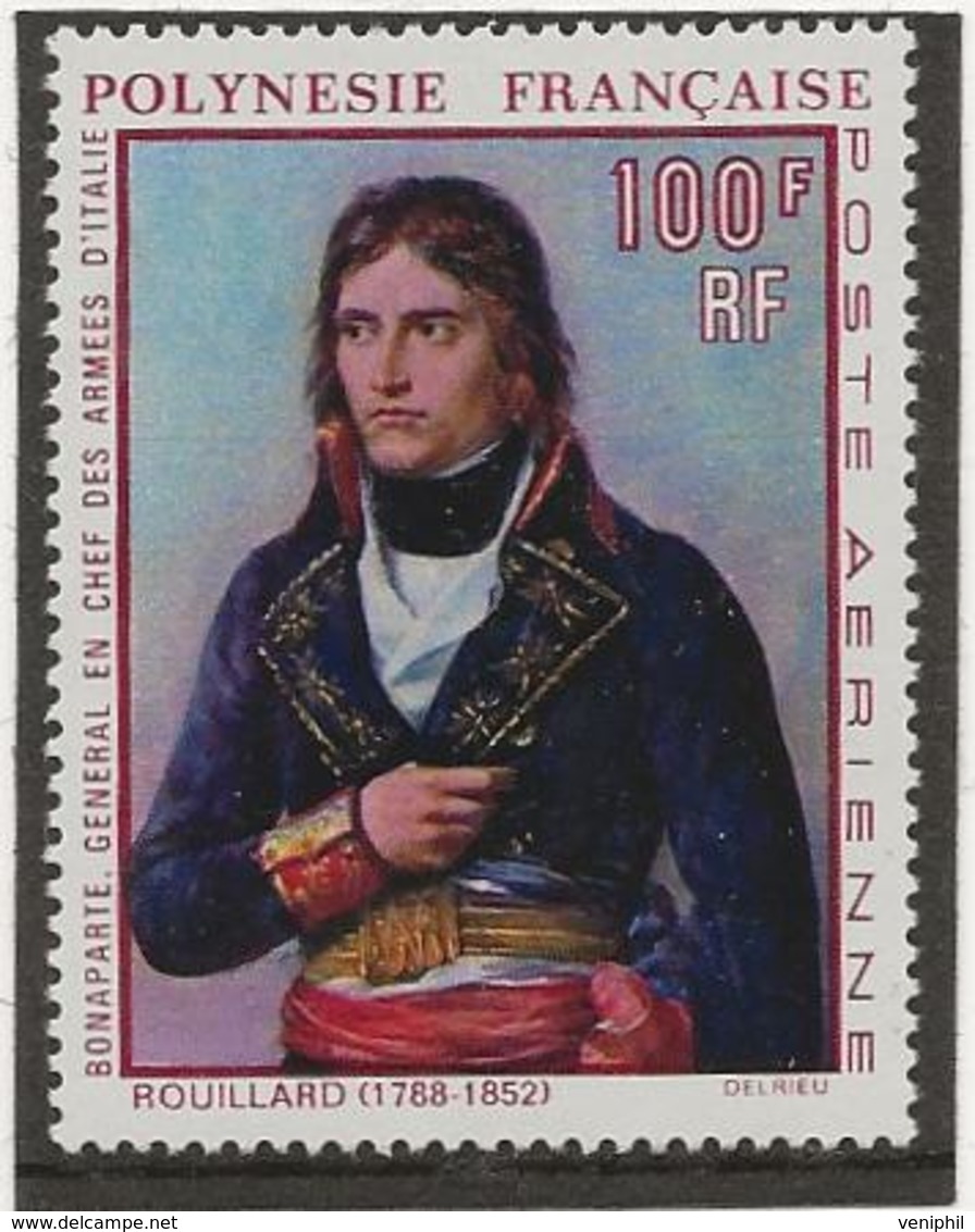 POLYNESIE FRANCAISE - XX - POSTE AERIENNE N° 31 -NAPOLEON  NEUF TRES INFIME CHARNIERE -ANNEE 1969 - COTE : 100 € - Neufs