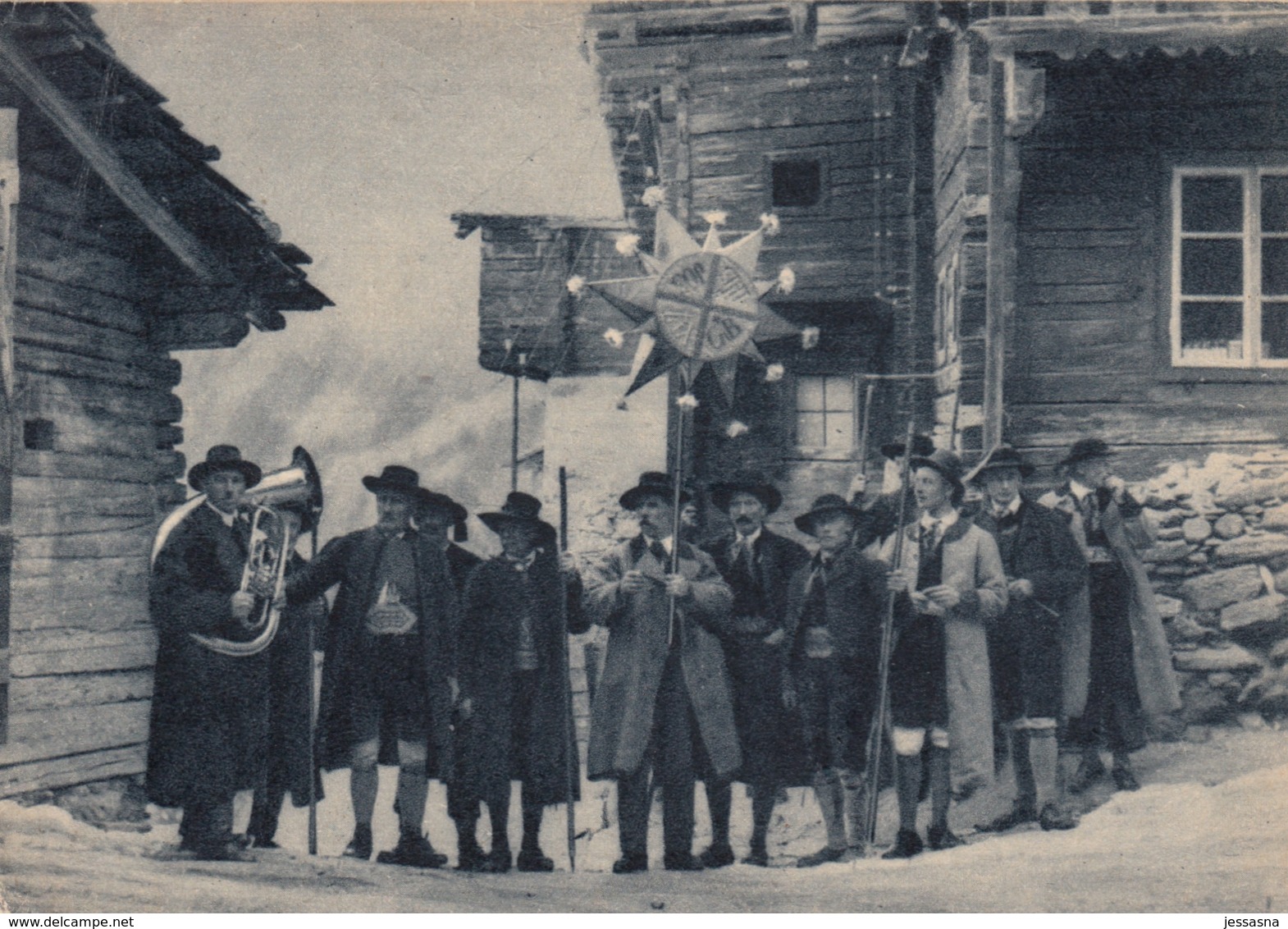 AK - Altösterreichischer (Volksbrauch) DIE STERNSINGER Zum Heiligendreikönigstag 1940 - Bekende Personen