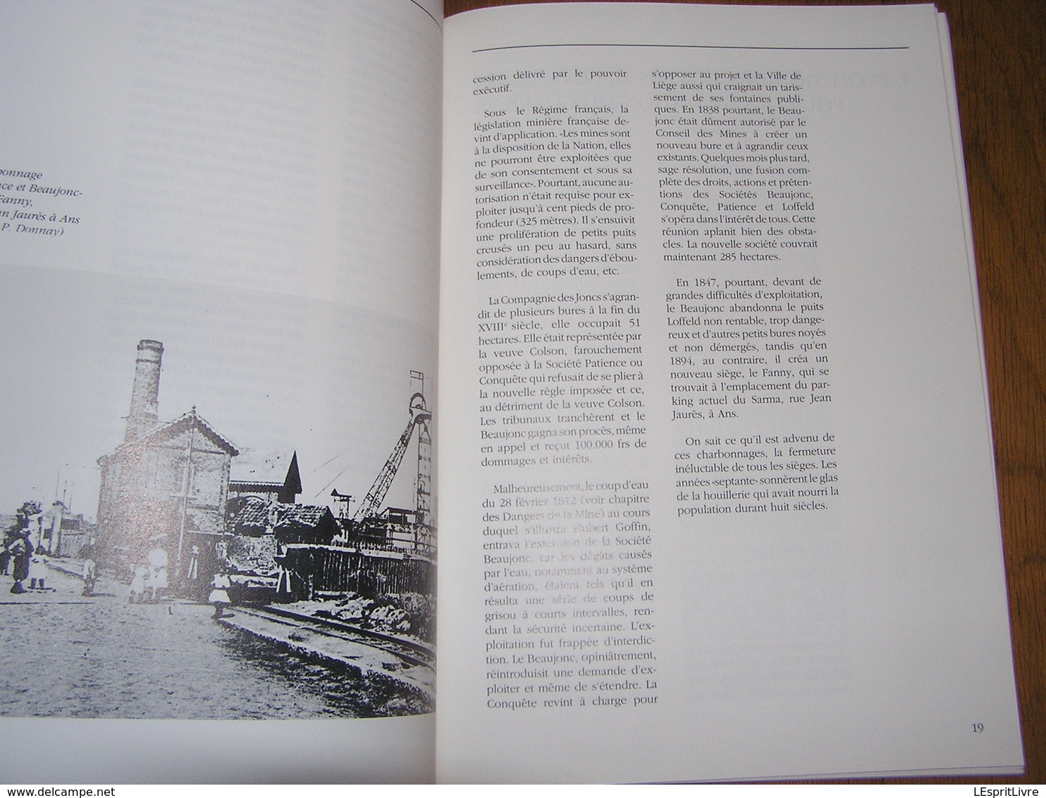 ET LE CHARBONNAGE FUT  Régionalisme Histoire de la Houille à Ans et Environs Mine Charbon Charbonnages Liège Mines