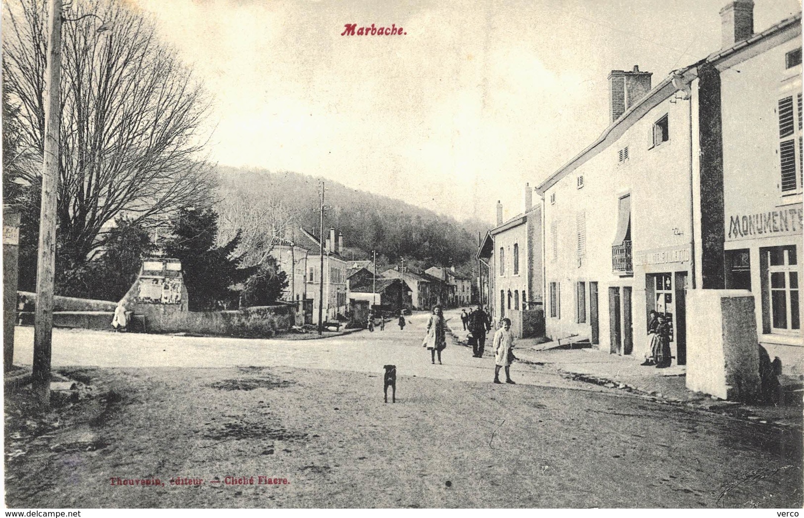 Carte Postale Ancienne De MARBACHE - Altri & Non Classificati