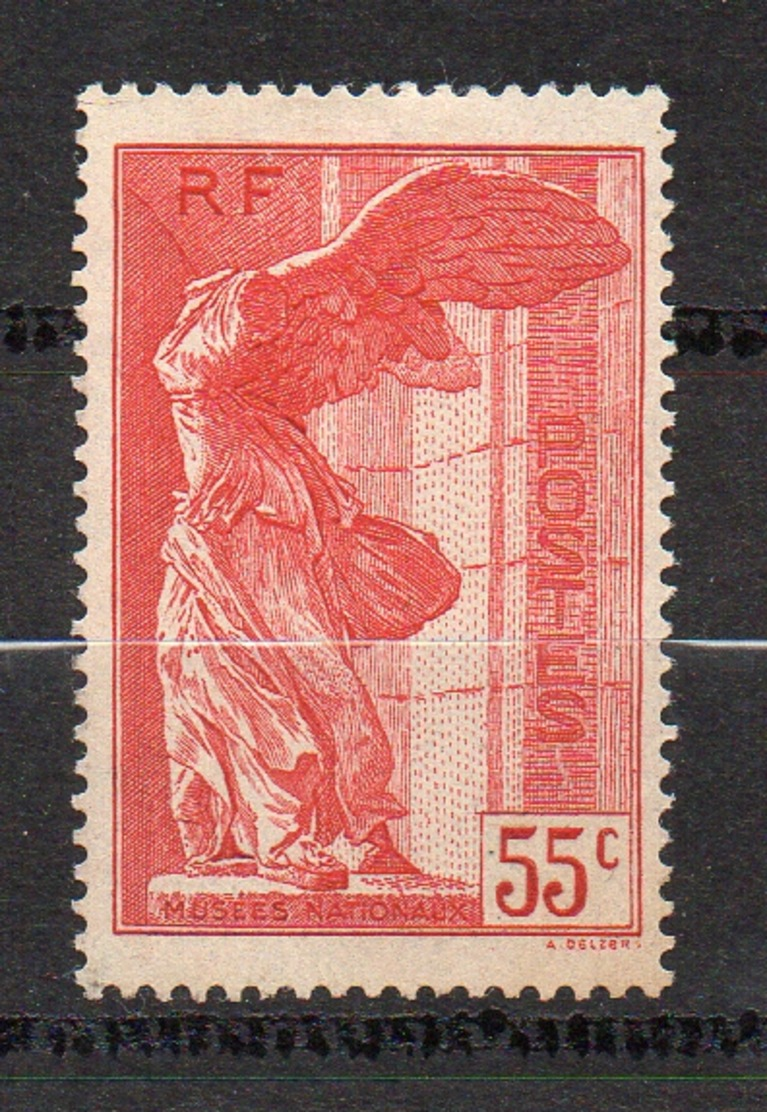 Timbre De France N° 355 Samothrace Neuf * Avec Trace De Charnière - Nuevos