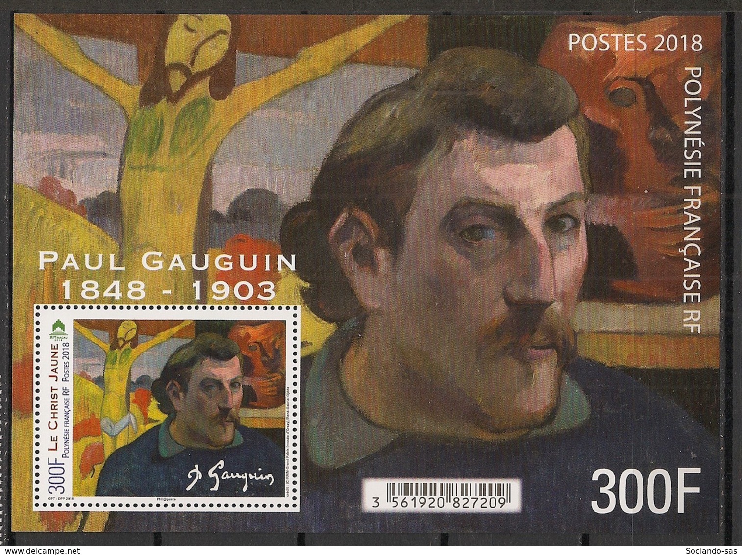 Polynésie - 2018 - Bloc Feuillet BF N°Yv. 48 - Paul Gauguin - Neuf Luxe ** / MNH / Postfrisch - Hojas Y Bloques