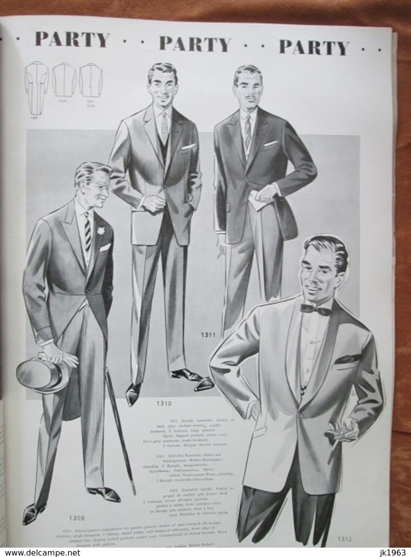 ASTRA MEN'S TAILOR, RARE JOURNAL DE MODE DE 1963 - Moda/ Trajes