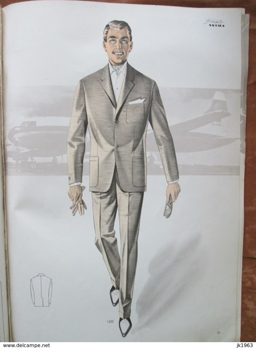 ASTRA MEN'S TAILOR, RARE JOURNAL DE MODE DE 1963