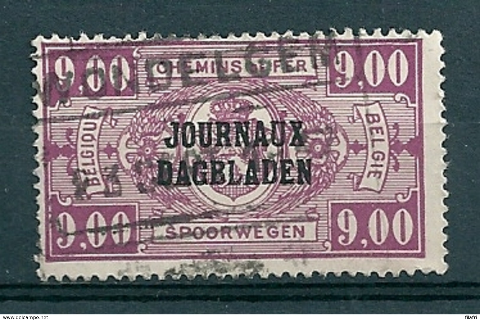 DA/JO 34 Gestempeld WONDELGEM - Cote 18,00 - Dagbladzegels [JO]