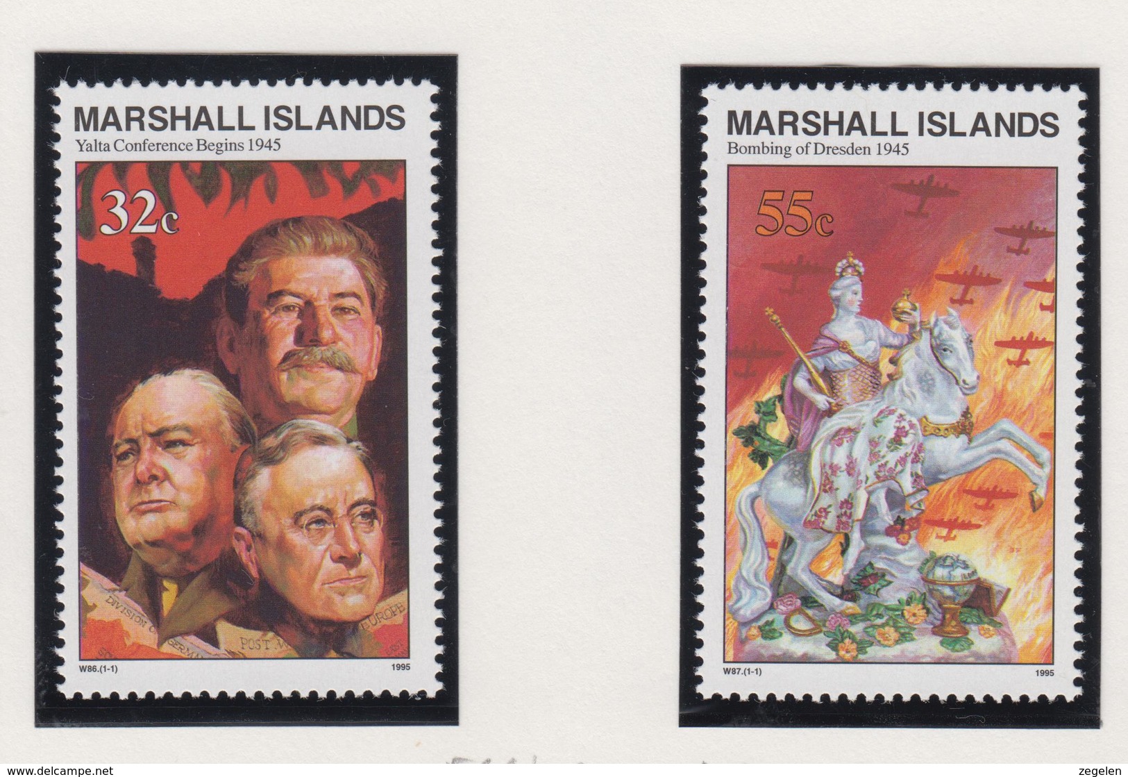 Marshall-eilanden Michel-cat  Jaar 1994 566/567 **/MNH - Marshalleilanden