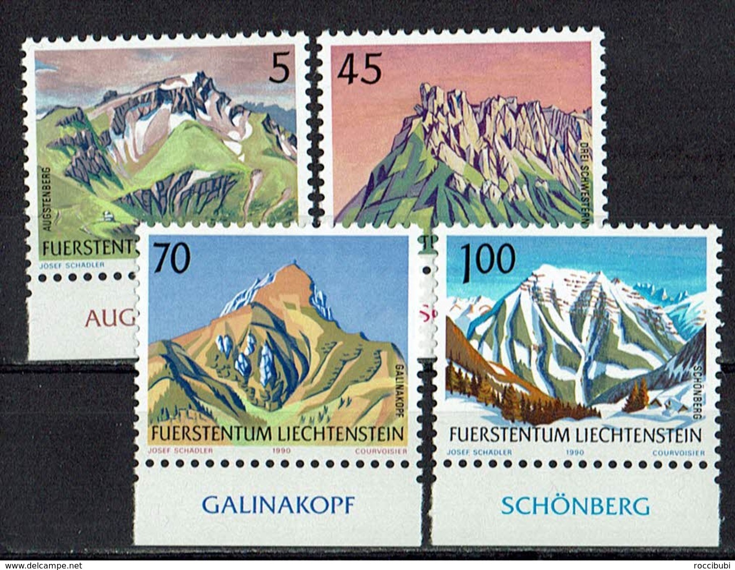 Liechtenstein 1990 // Mi. 993/996 ** - Ungebraucht