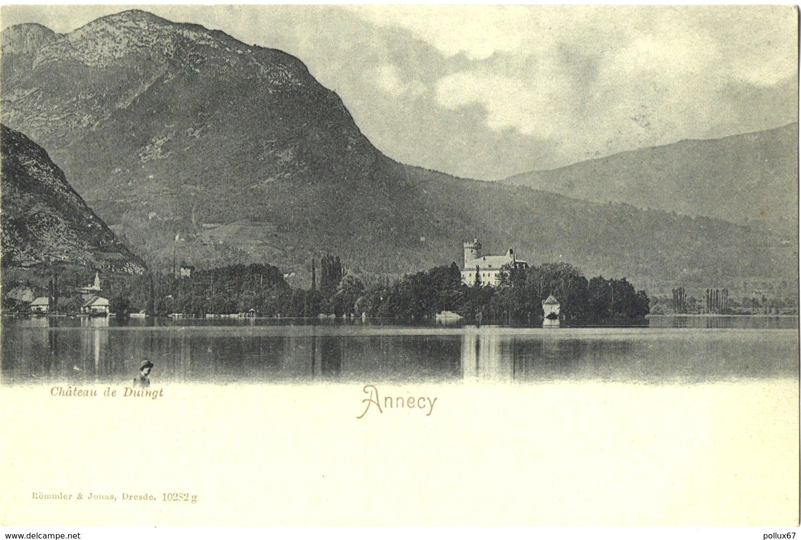 CPA DE ANNECY  (HAUTE SAVOIE)  CHÂTEAU DE DUINGT - Annecy