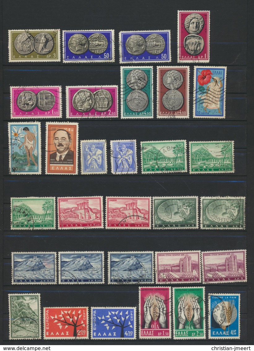 GRECE - GREECE  Lot De 118 Timbres O/MH X/MNH XX - Collections