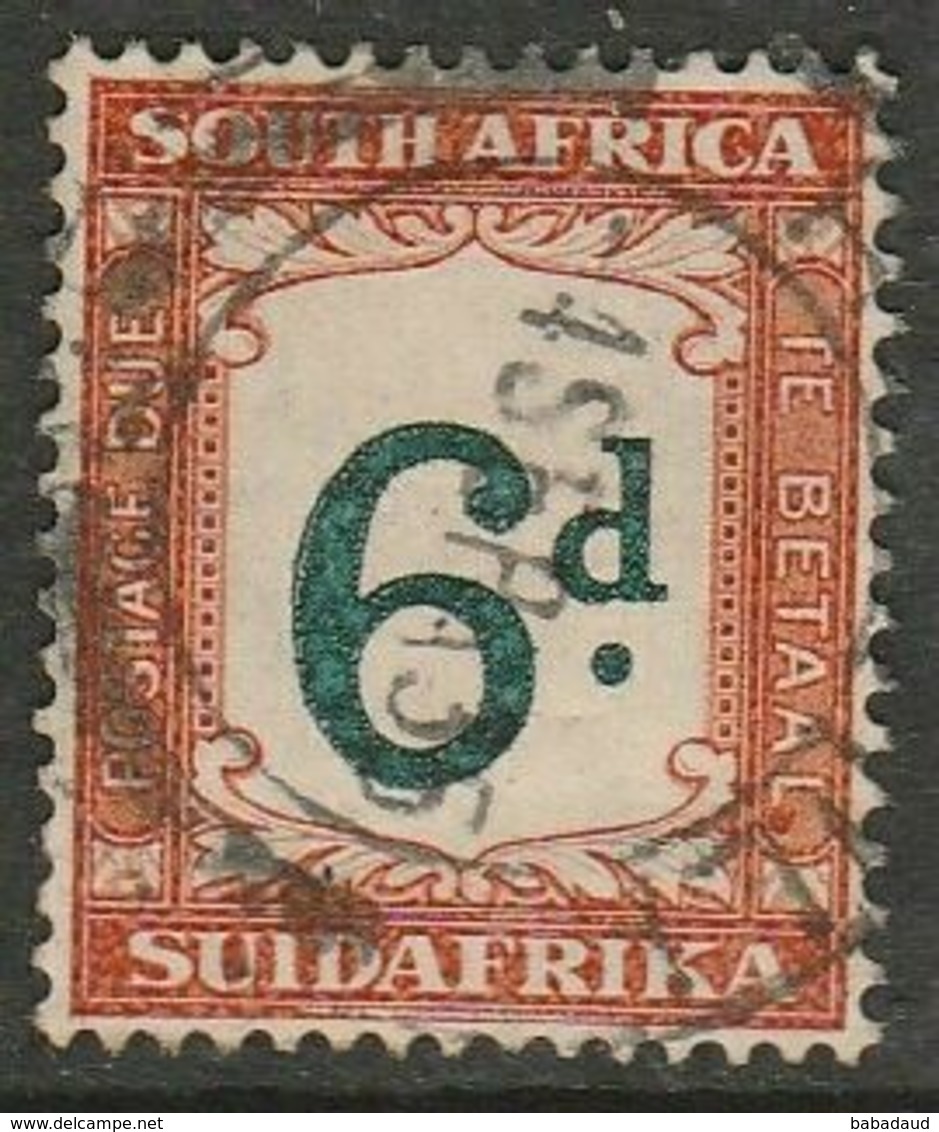 South Africa, GVR, 1933, Green & Brown-orange, Used - Postage Due