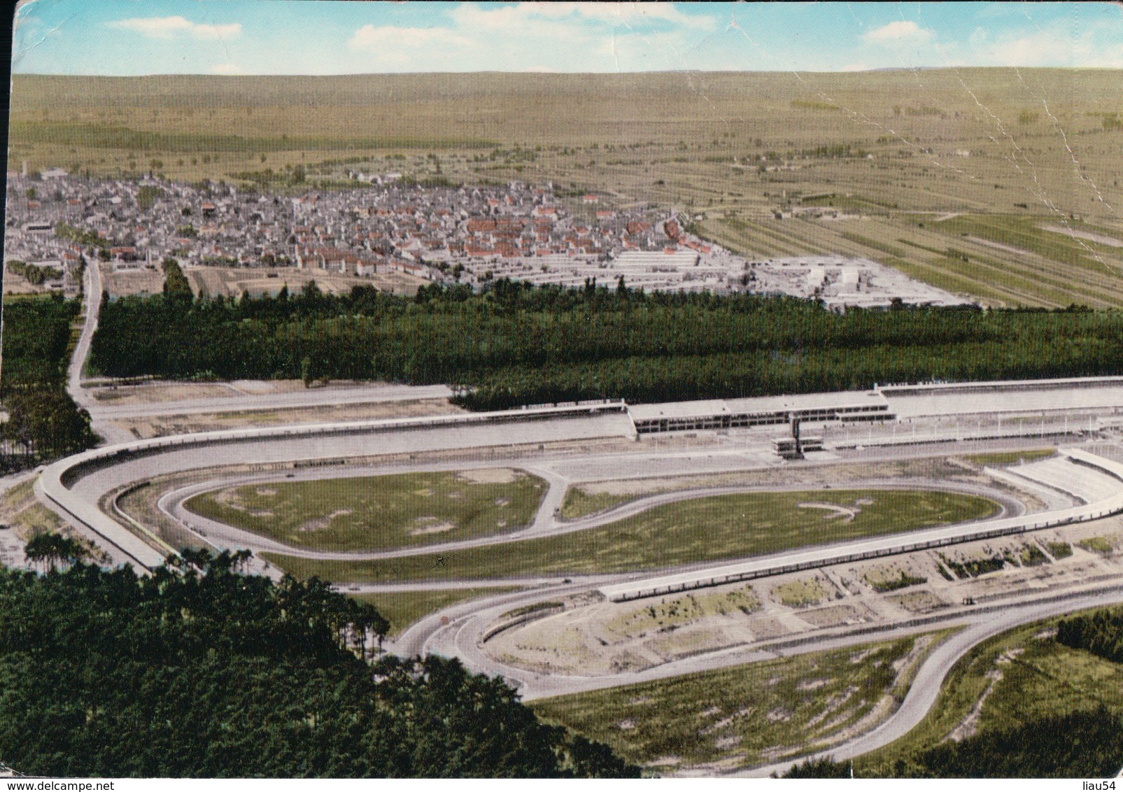 Rennstadt HOCKENHEIM Motodrom, Modernste Rennstrecke Europas (1970) - Hockenheim