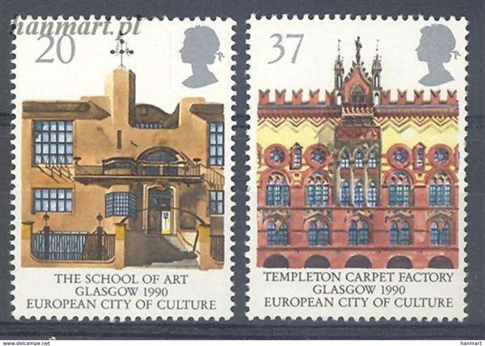 Great Britain 1990 Mi 1263-1264 MNH ( ZE3 GBR1263-1264 ) - Autres & Non Classés