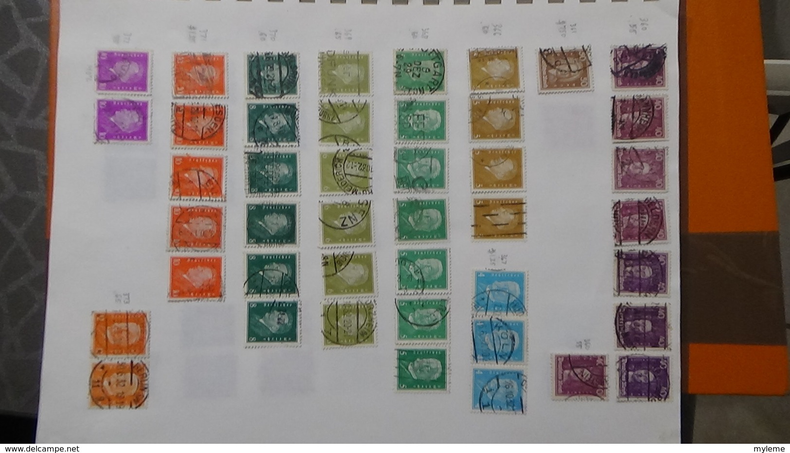 A238 Cahier de timbres d'Allemagne dont fin de catalogue. A saisir !!! Voir commentaires