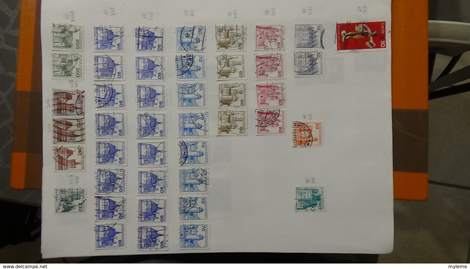 A238 Cahier de timbres d'Allemagne dont fin de catalogue. A saisir !!! Voir commentaires
