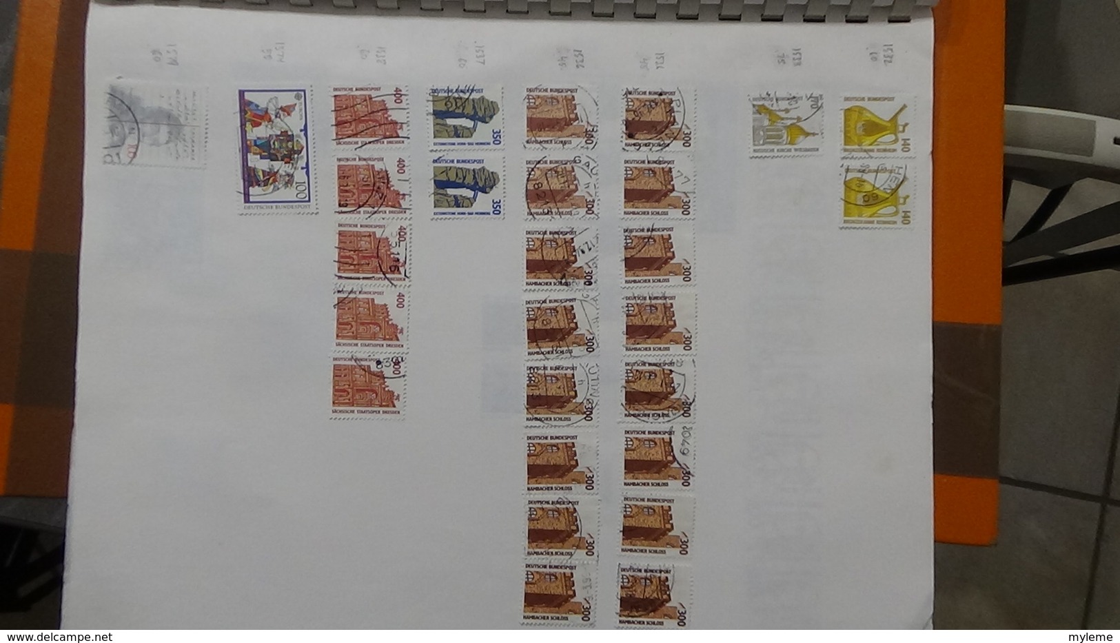 A238 Cahier de timbres d'Allemagne dont fin de catalogue. A saisir !!! Voir commentaires