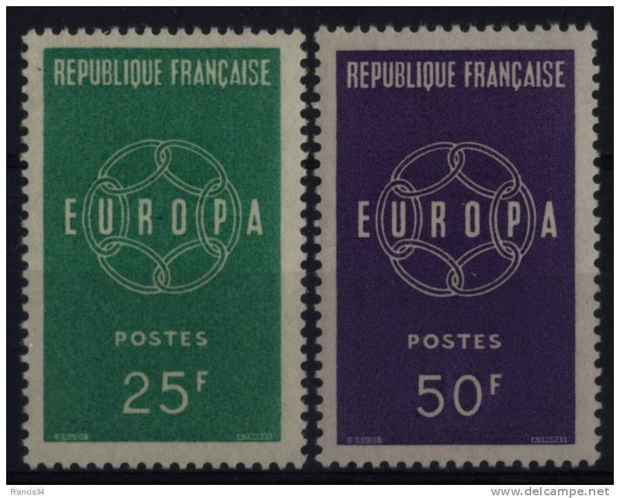 N° 1218 Et N° 1219 - X X - ( F 440 ) - - Unused Stamps