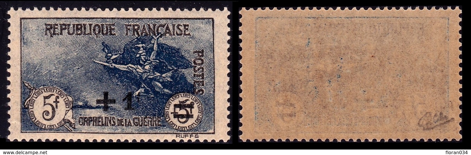 France N° 169 Neuf ** Centrage Parfait -  Signé Calves Cote 437 Euros - TTB Qualité - Unused Stamps