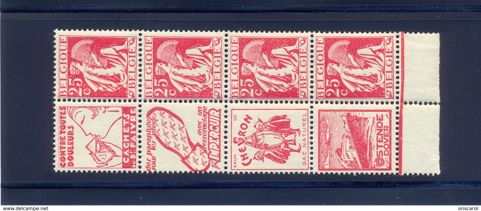 Nrs. PU63/PU66  Postgaaf ** Zeer Mooi MNH Samenhangend - Sonstige & Ohne Zuordnung