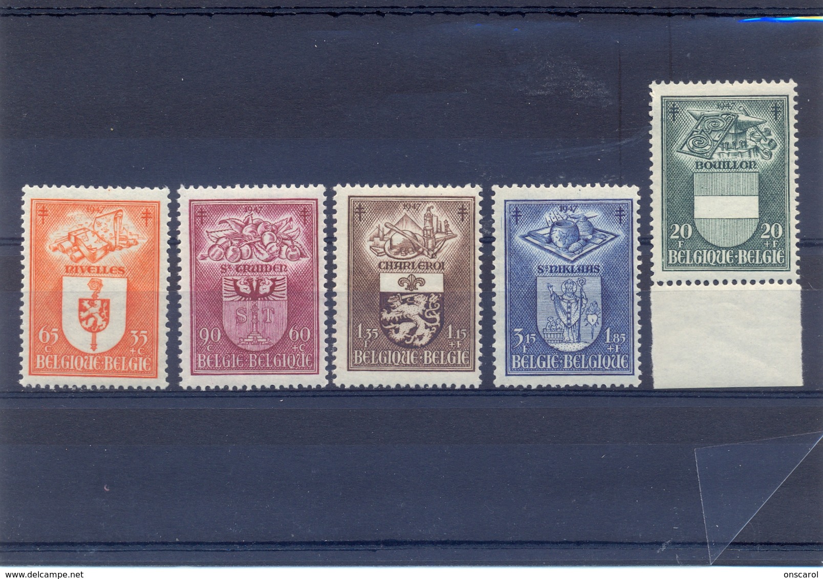 Nrs. 756/760 Postgaaf ** MNH Zeer Mooi - Neufs