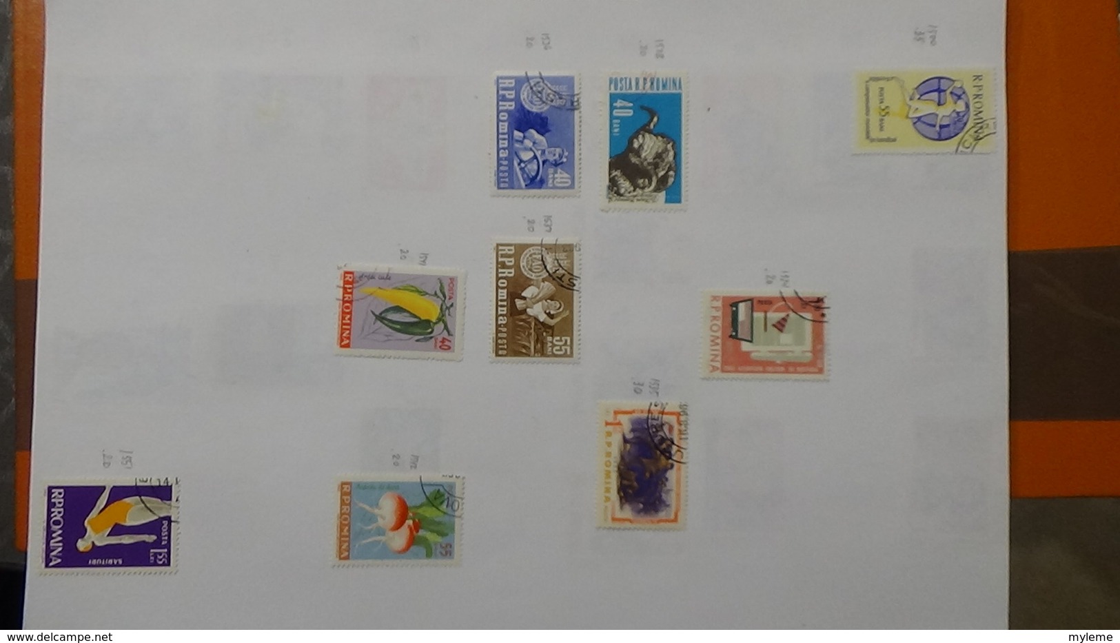 A241 Cahier de timbres de Roumanie dont fin de catalogue. A saisir !!! Voir commentaires