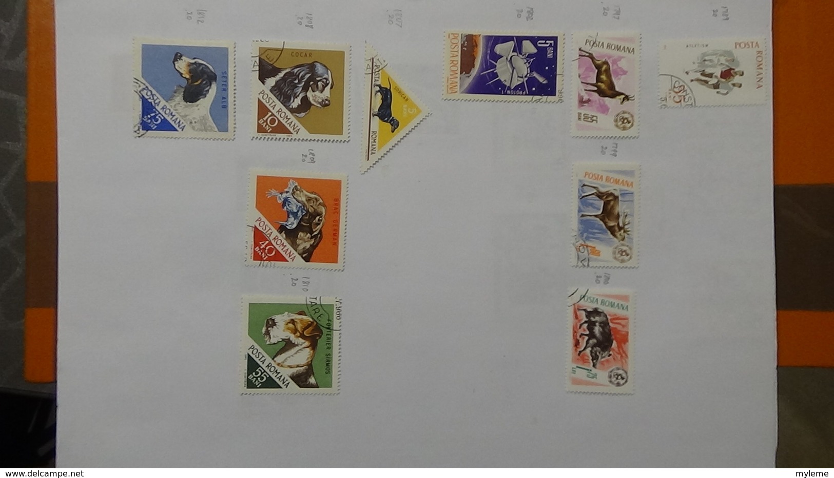 A241 Cahier de timbres de Roumanie dont fin de catalogue. A saisir !!! Voir commentaires