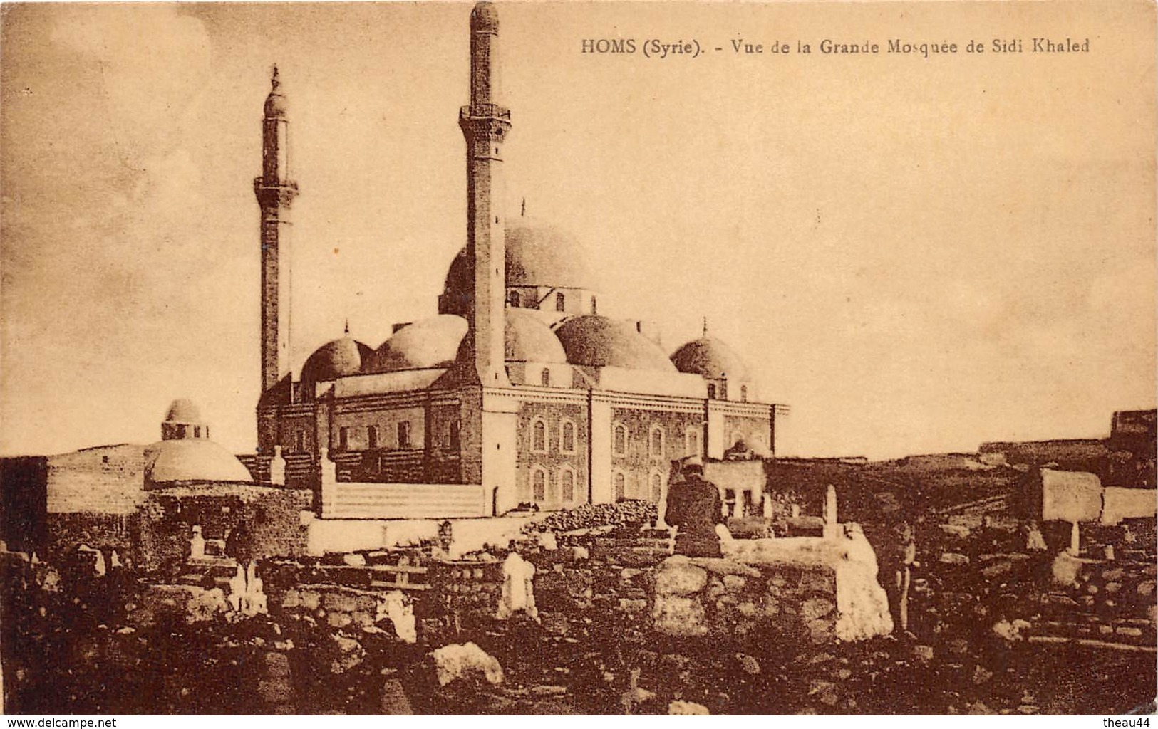 ¤¤   -   SYRIE   -   HOMS    -  Vue De La Grande Mosquée De Kif Khaled        -   ¤¤ - Syrie