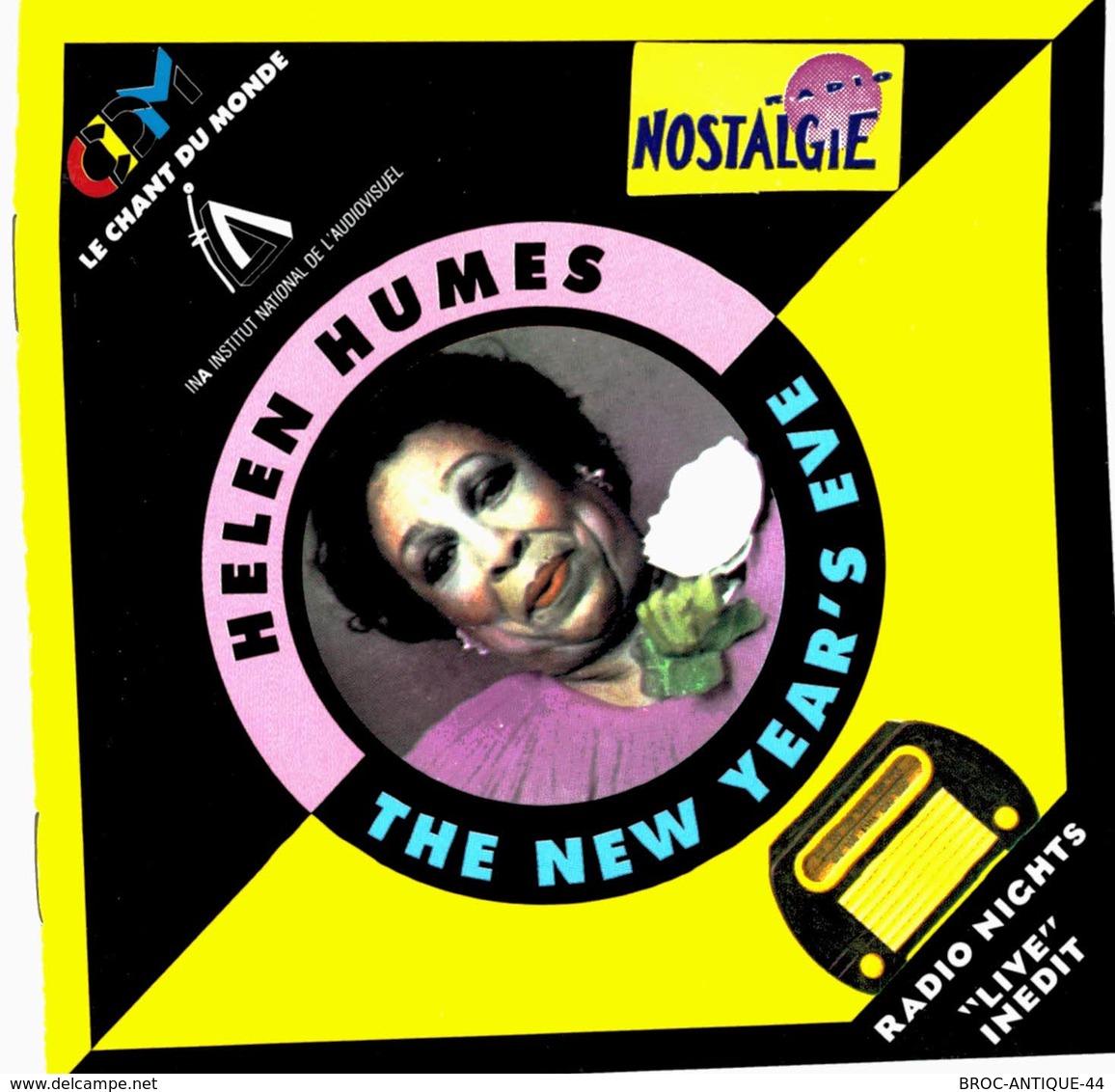 CD N°4917 - HELEN HUMES - THE NEW YEAR'S EVE - COMPILATION 20 TITRES - Jazz