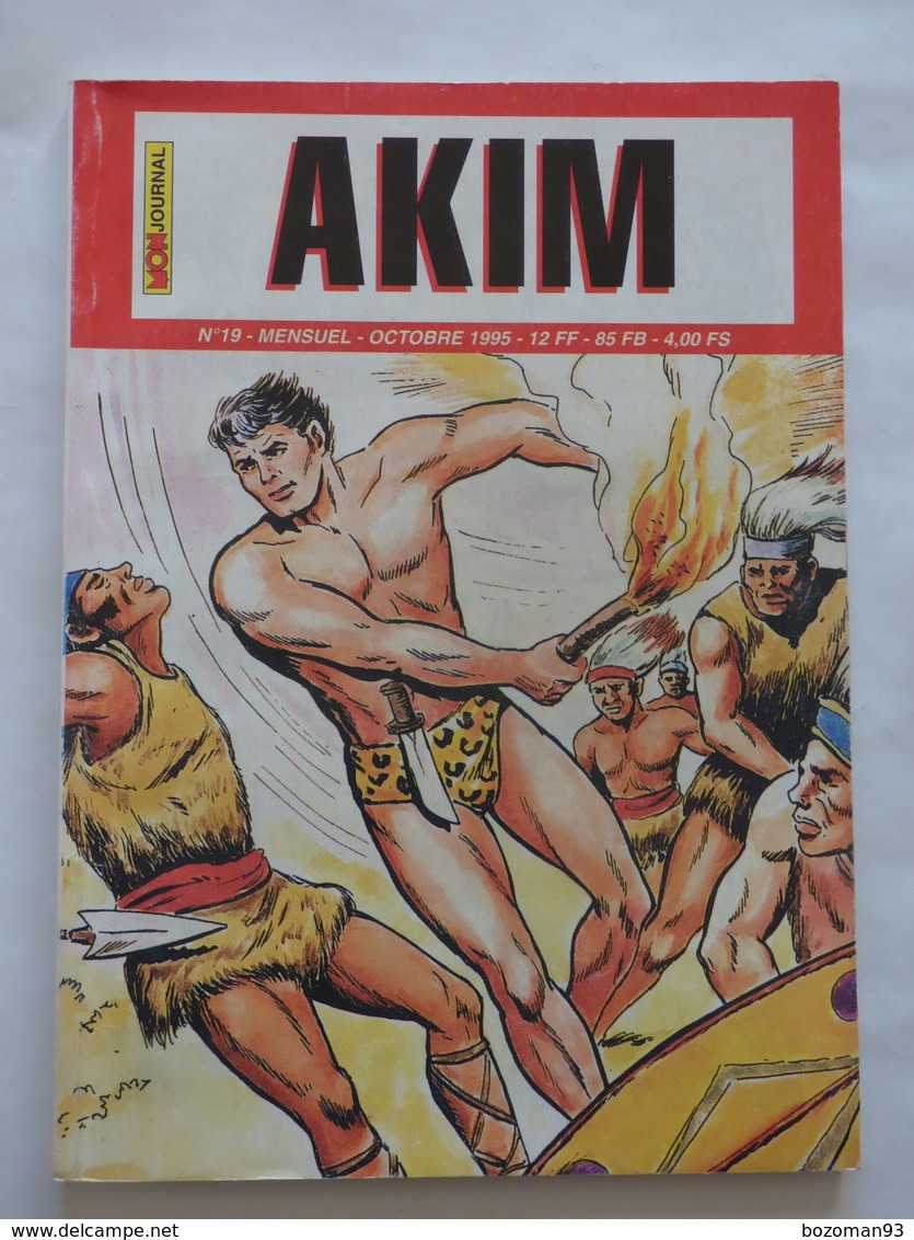 AKIM 2ème Série  N°  19   AVEC LE FANTOME  TBE - Akim